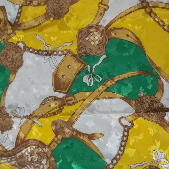 Vintage Silk Scarf - Picture 4 of 6